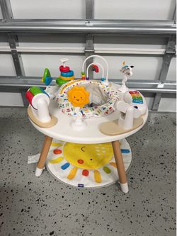 Move2Play 4-in-1 Baby Activity Center – Like New Condition – 8 Toys