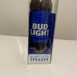 NEW: Budweiser BUD LIGHT Wireless Wi-Fi Bluetooth Speaker bottle For Smartphones, Tablets & MP3