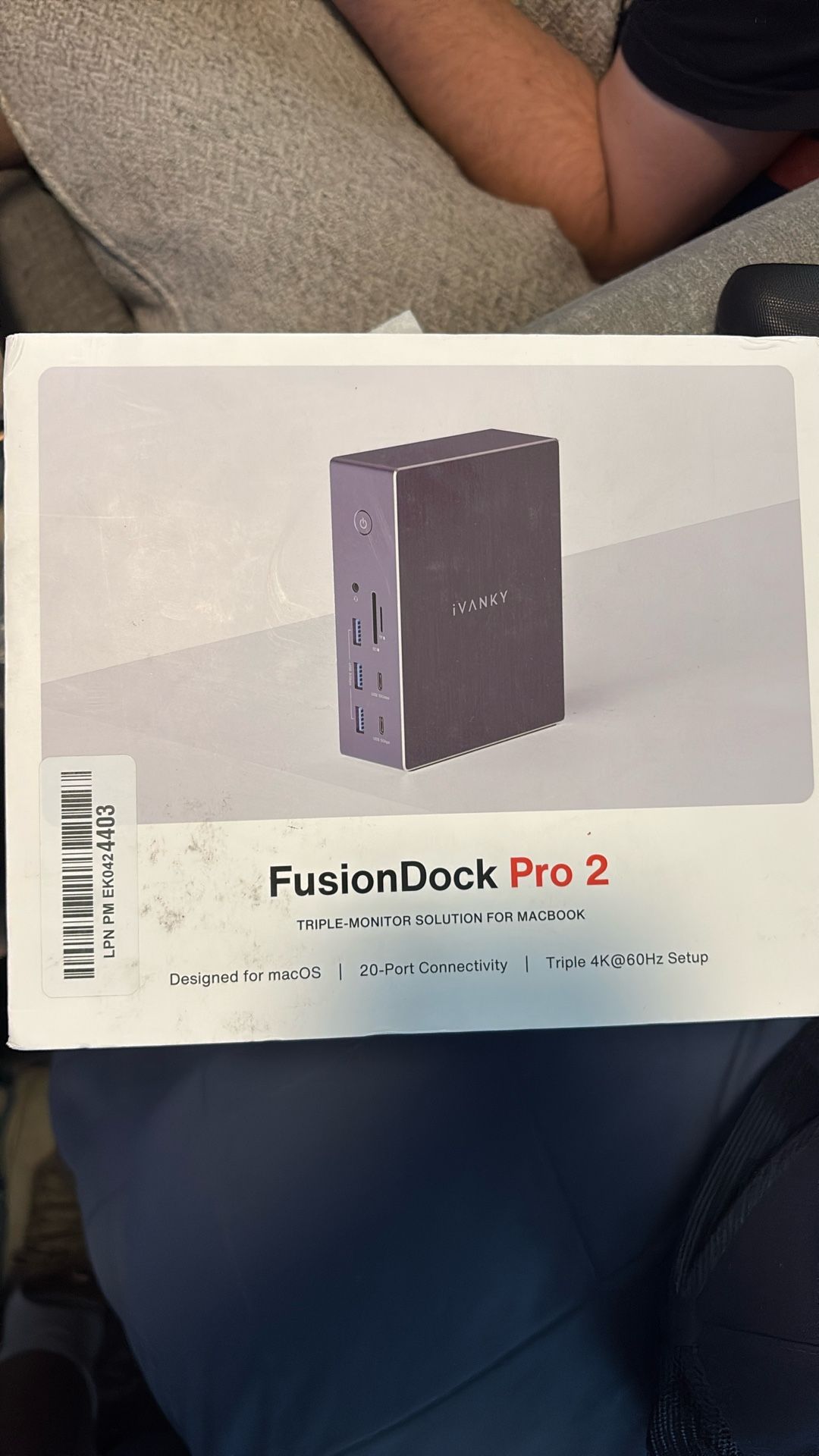 Fusiondock Pro2 Triple Monitor Solution For MacBook 