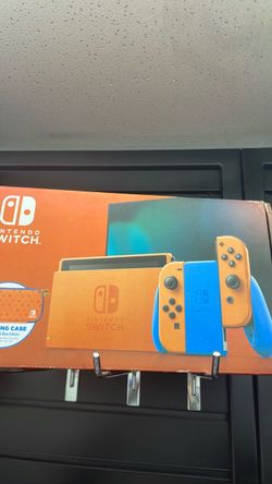 Nintendo Switch Orange & Blue Edition