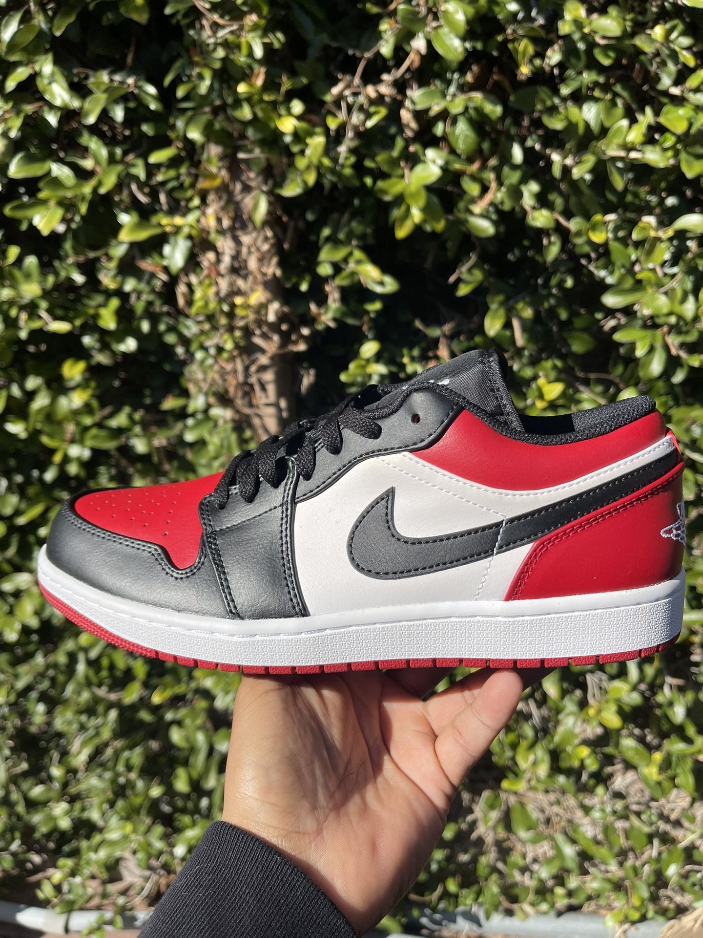 Jordan 1 Low Bred Toe
