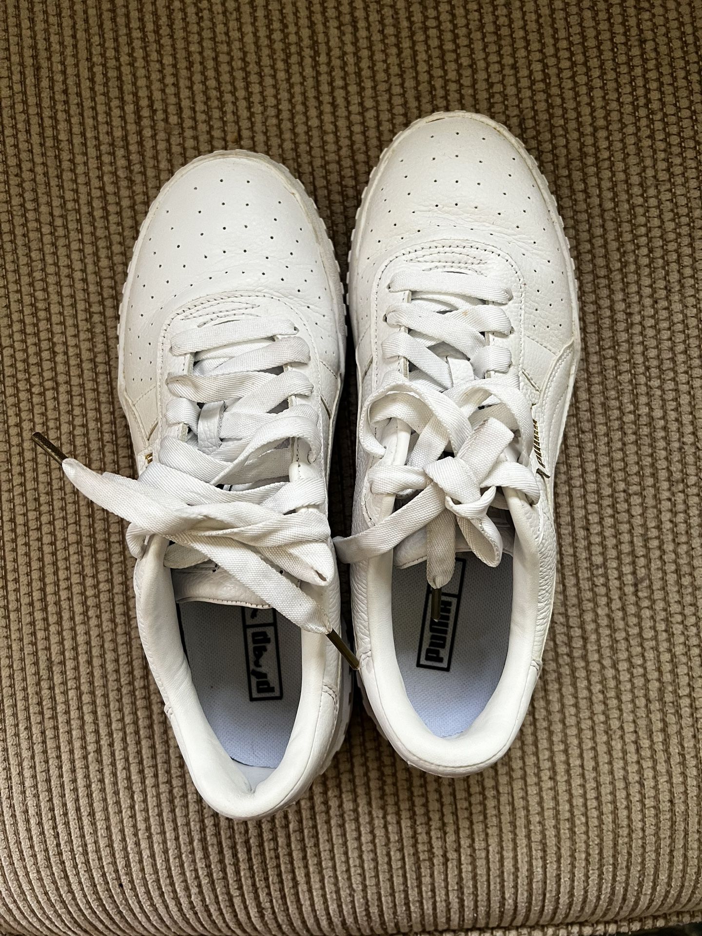 Puma Classic White Sneakers Size 10