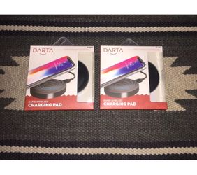 2 DARTA Rapid Wireless Charging Pad iPhone 8 8+ X 10 / Samsung S8 S8+ Note 8