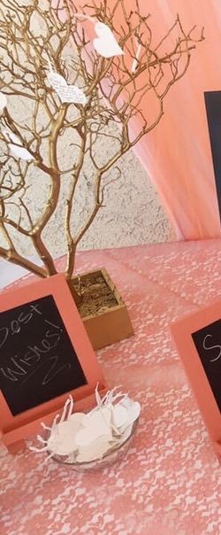 Wedding/Shower Wishing Heart for Wishing Tree