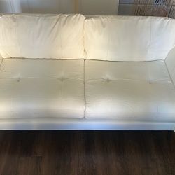 5”2 Inch White Couch 