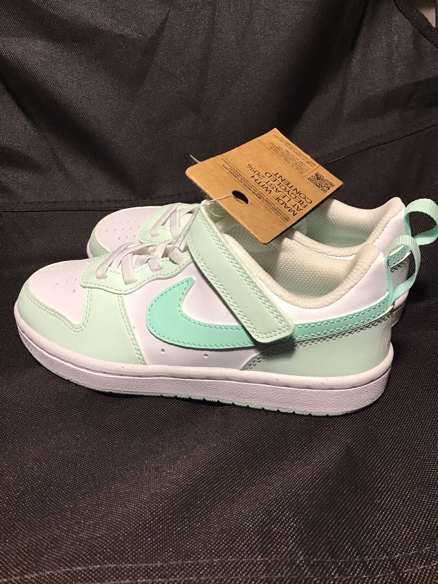 Big Kids Nike Court Borough Low Mint Foam