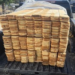 NEW CEDAR FENCE WOOD MADERA NUEVA 