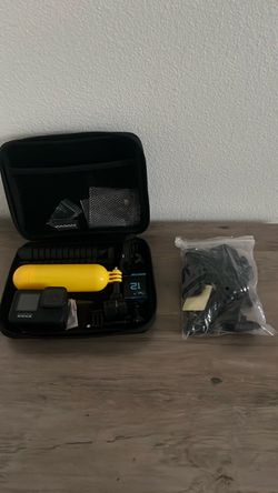 GoPro hero 9 with many accessories