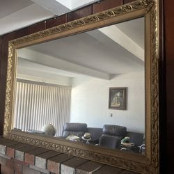 Living Room Mirror; Very Clean Only $40.- 53”1/2 By 35” .