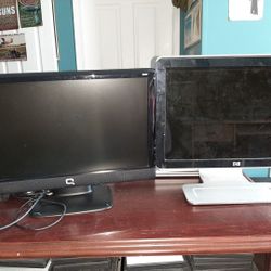 2 17" Monitors