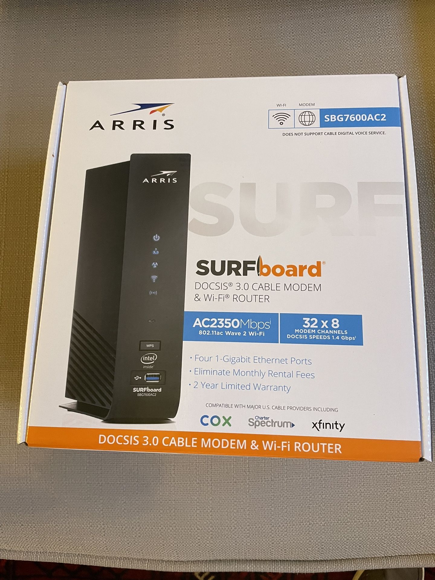 Arris Surfboard SNG7600AC2