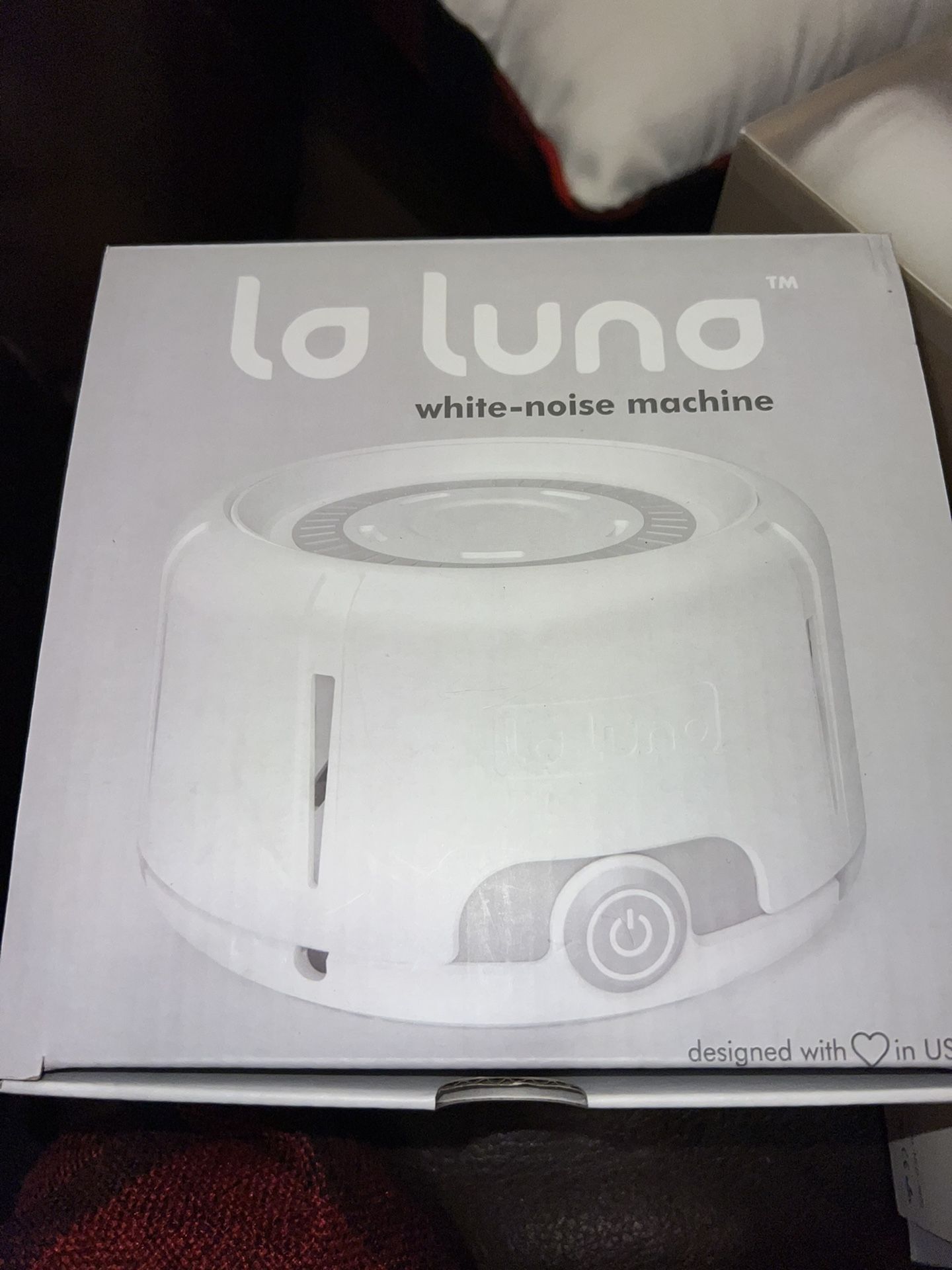 Portable White Noise Machine for Baby, Sleep Sound Machine with Soothing Nature Lullaby Sounds, Sleep Therapy Machine