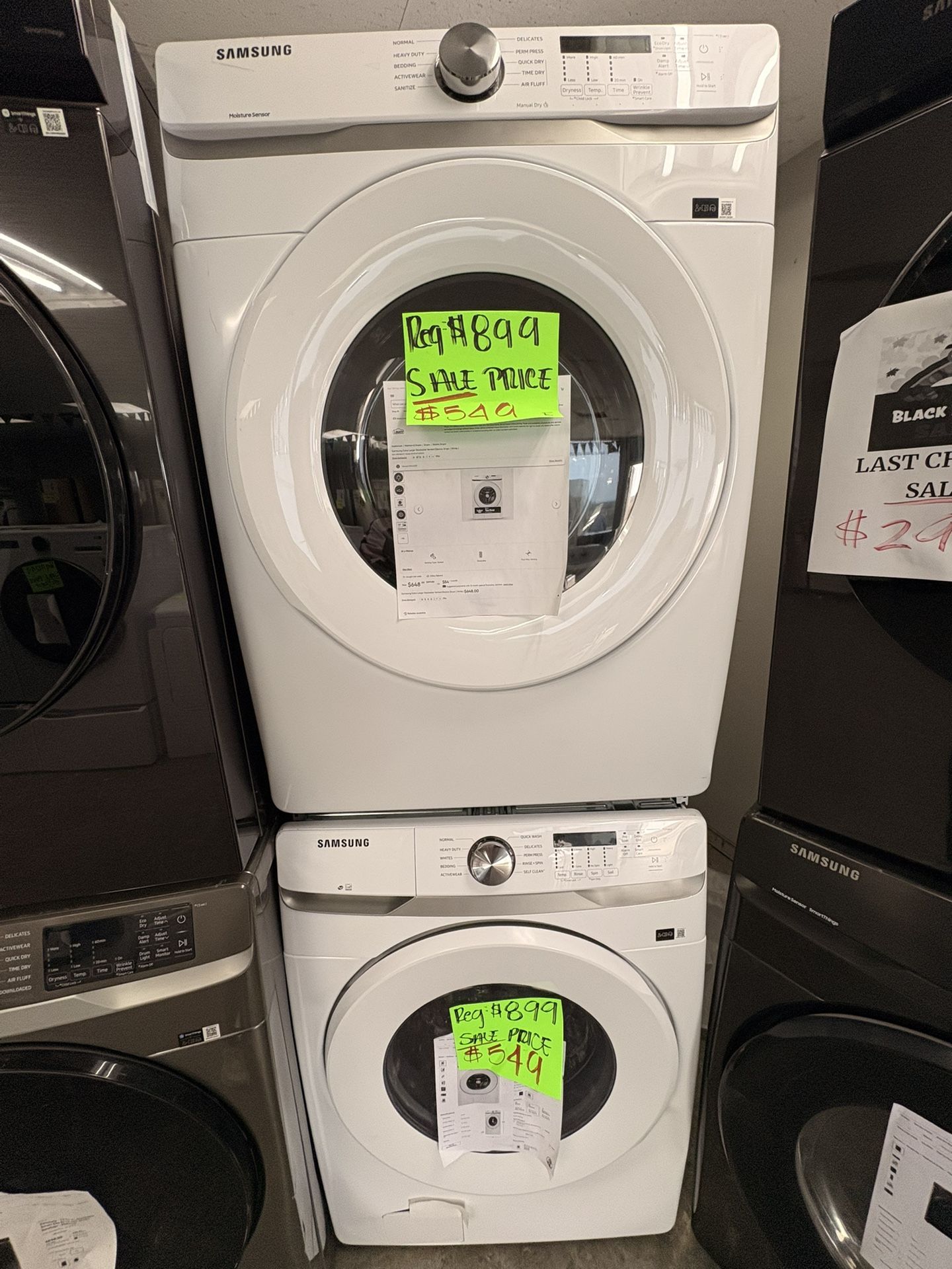 Samsung Washer And Dryer 2Pc Set 
