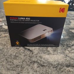 Kodak Luma 450 Portable Full HD Smart Projector A New Condition