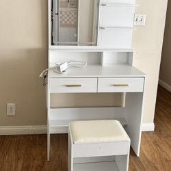 Vanity with LED Mirror | BRAND NEW