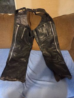 Womens leather chaps