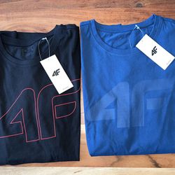 4F Mens New T-shirts Size Large Each $30