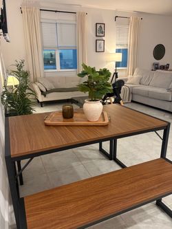 Table with benches