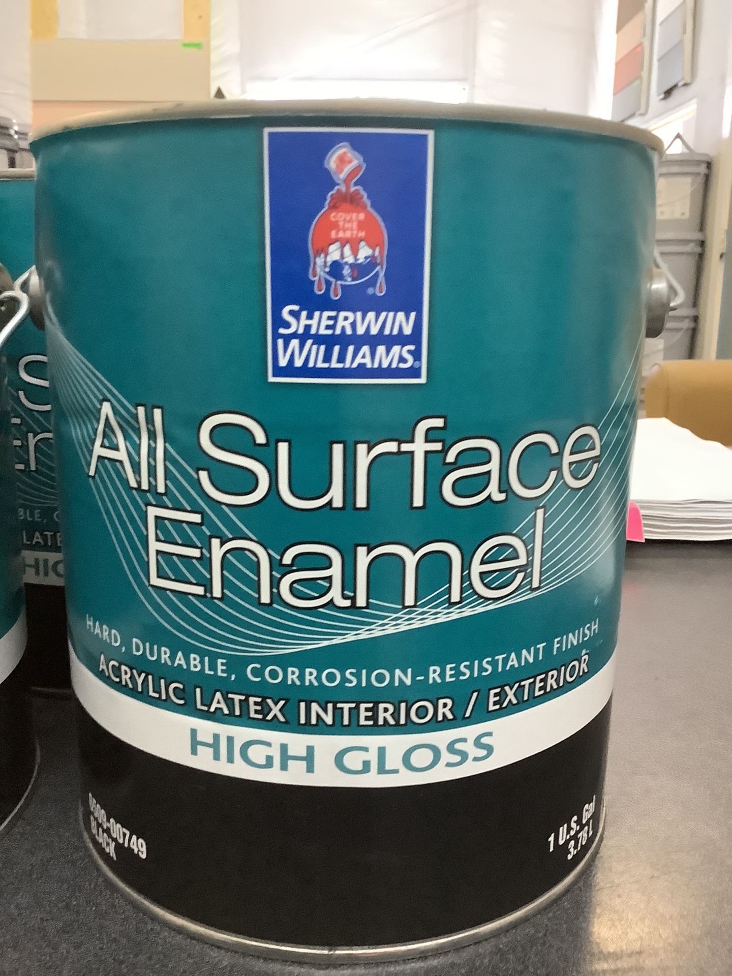All Surface Enamel Black Paint