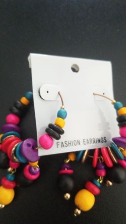 Colorful earrings