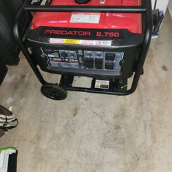 8750 Predator Generator 