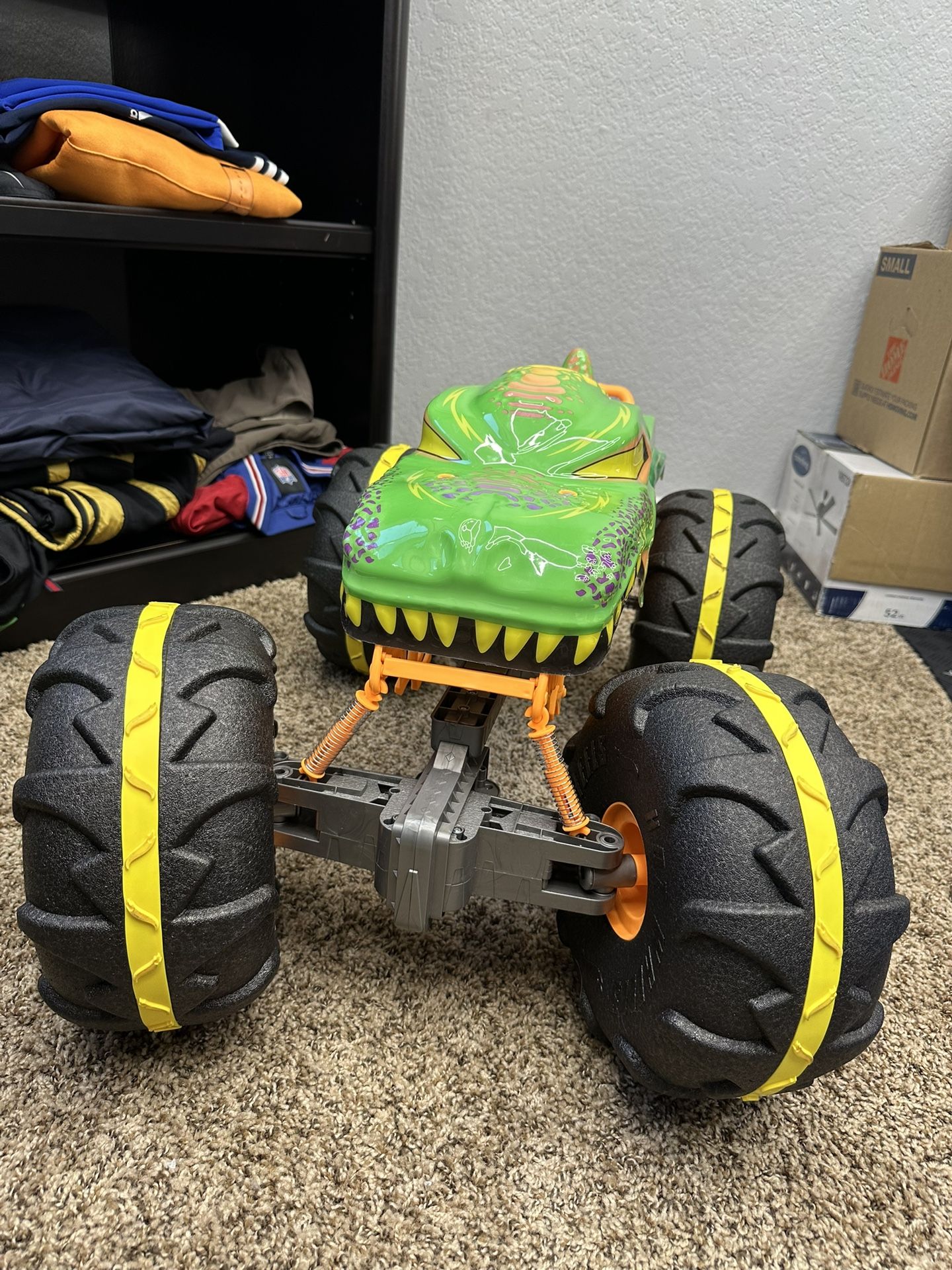 hot wheels mega rex r/c monster truck