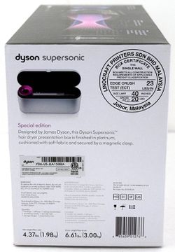 Dyson Supersonic Hair Dryer - Limited Edition (w/platinum case) for Sale in  Seattle, WA - OfferUp