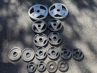 Full Olympic Weight Plate Set