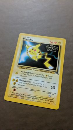 Pikachu - RARE MOVIE PROMO POKEMON CARD ** MINT