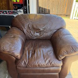 Leather chair