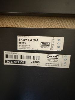 EKBY LAIVA IKEA shelves