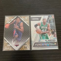 Al Horford Rookie Hawks NBA basketball cards 