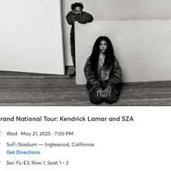 GNX Tour Kendrick Lamar SZA LA 5/21/25