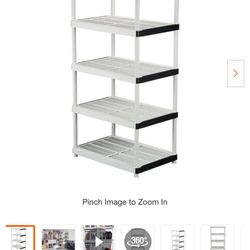 6 Solid Garage Shelves 