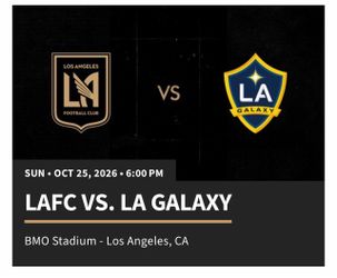 LAFC vs Galaxy