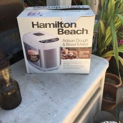 Hamilton Beach Bread Maker New