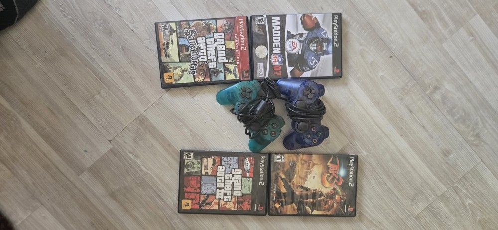 Ps2 Games & Controllers