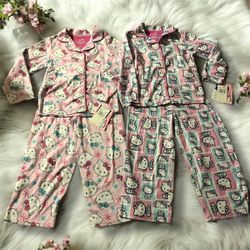 Hello Kitty 2-Piece Button-Down Pajama Sets