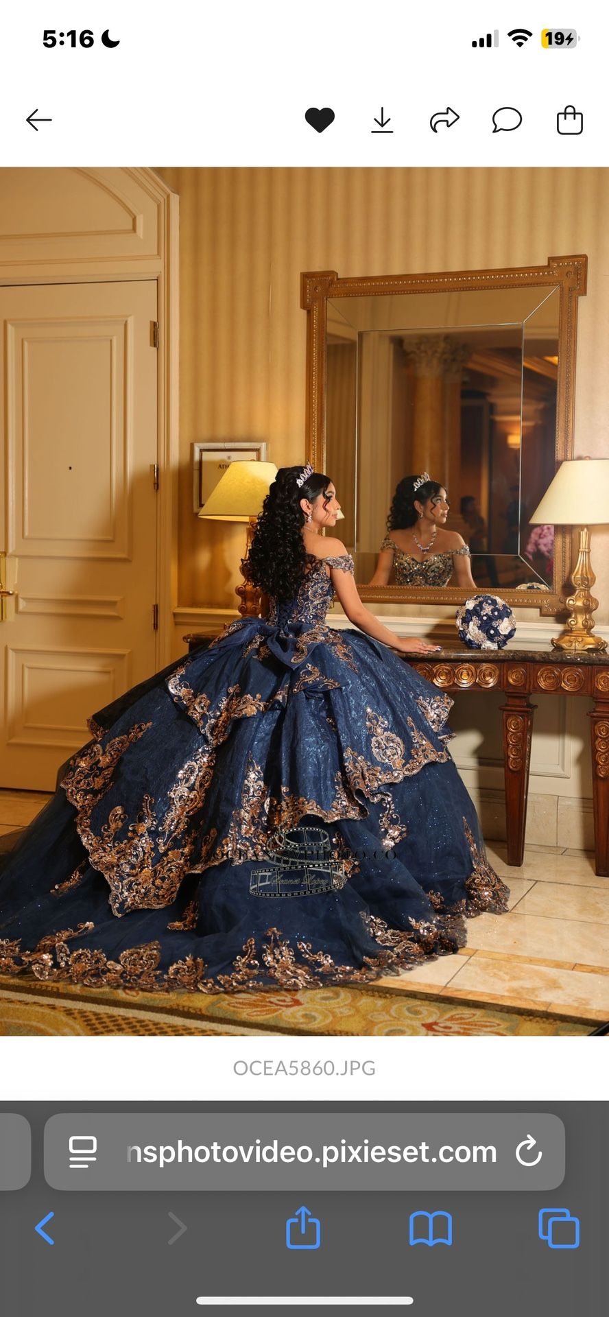 Quince Dress Navy Blue Size 2