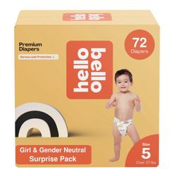Hello Bello Diapers Size 5 - 72 Count 