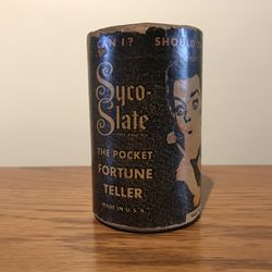 Vintage Syco-Slate Fortune Teller 