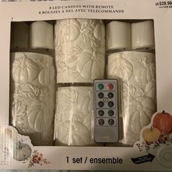 LED CANDLES WITH REMOTE