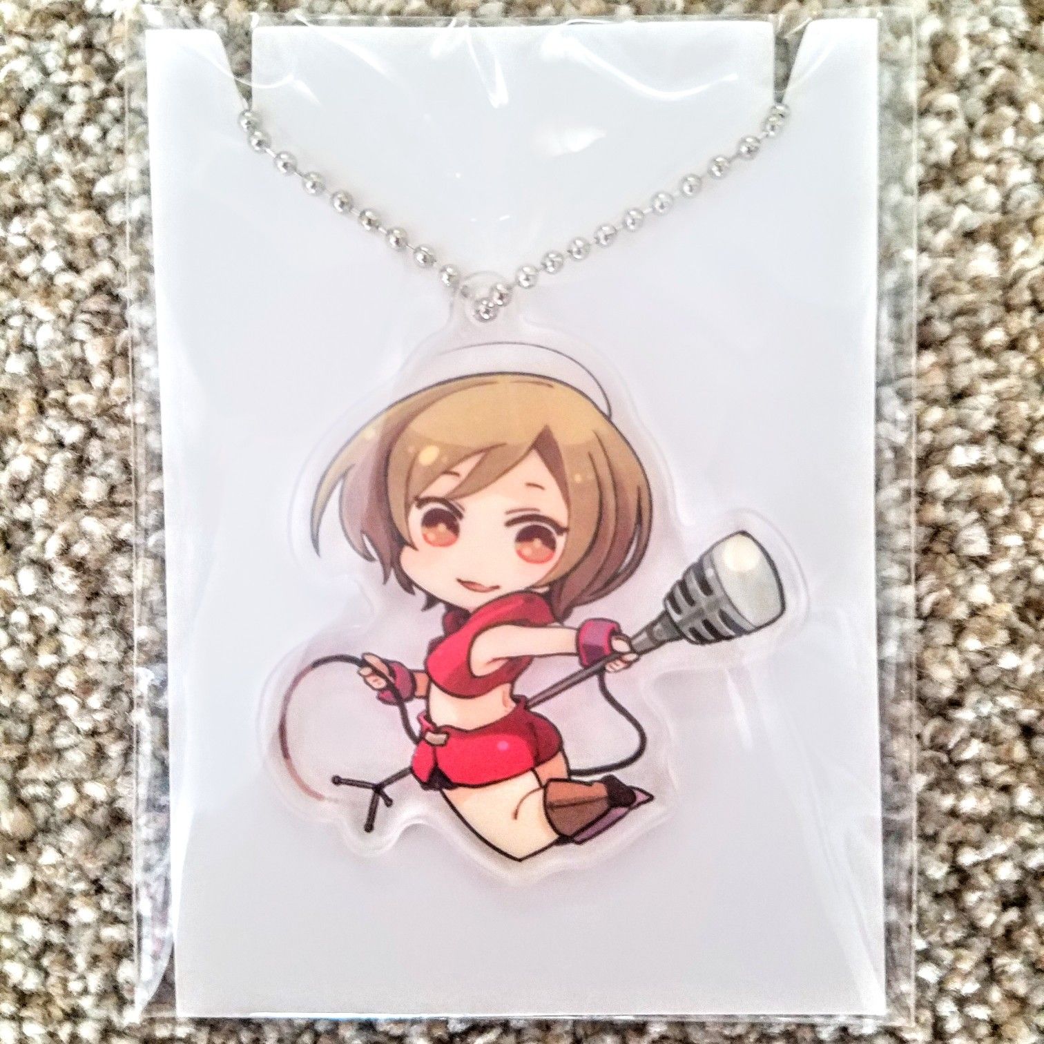 Vocaloid - Meiko Anime Acrylic Keychain Charm