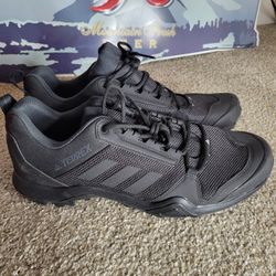 Adidas Terrex AX3 Black Hiking Trail Shoes Men's Size 12.5 Continental 