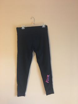 Pink yoga pants