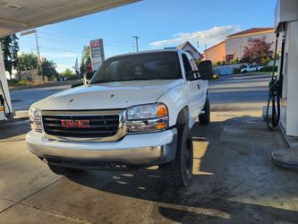 GMC Sierra Pickup Truck White