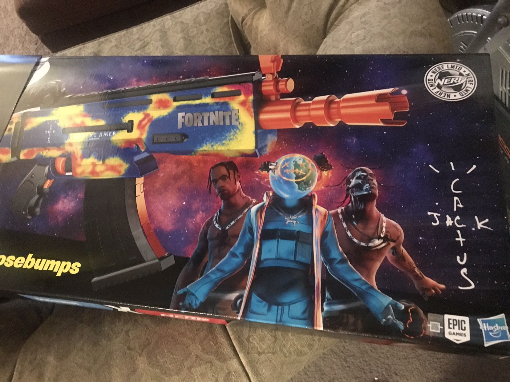 Cactus jack Fortnite Nerf - www.disolcolor.com