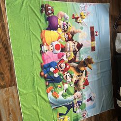 Super Mario Brothers tapestry and Pictures 