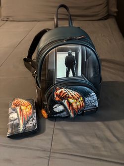 Michael Myers Halloween LoungeFly Bag + Matching Wallet