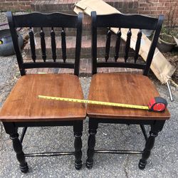 2 Bar Height Chairs